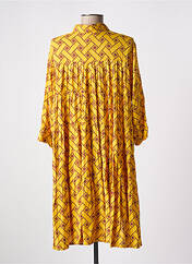 Robe mi-longue jaune GENESIS pour femme seconde vue