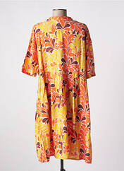Robe mi-longue orange GENESIS pour femme seconde vue
