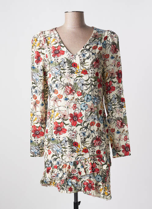 Robe courte beige IMPREVU pour femme