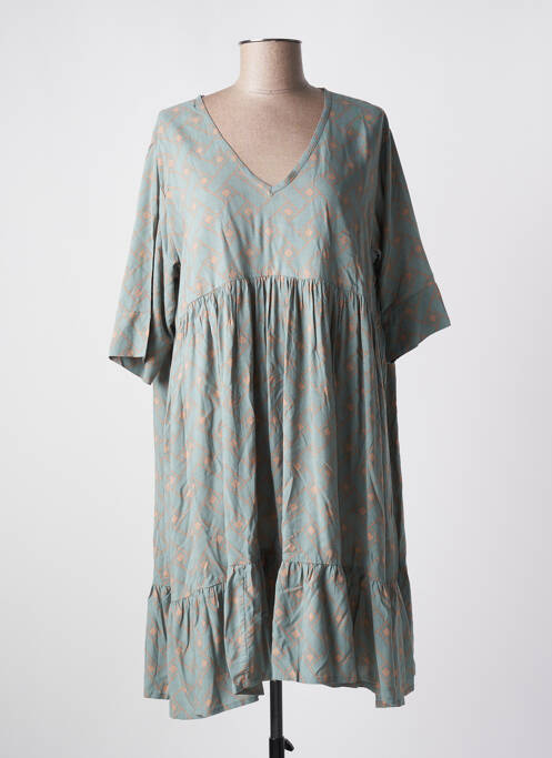 Robe courte vert GENESIS pour femme