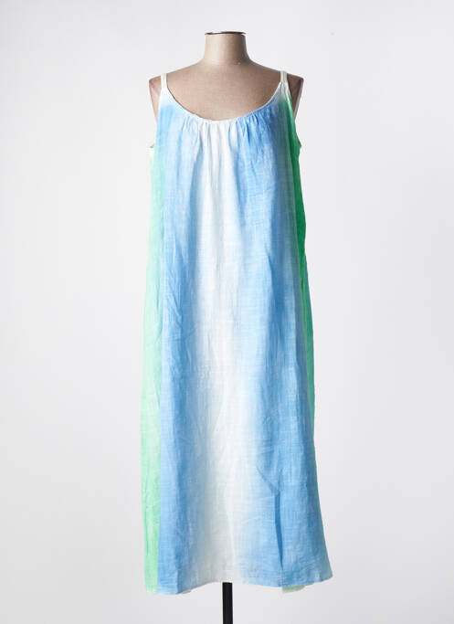 Robe longue bleu IMPREVU pour femme