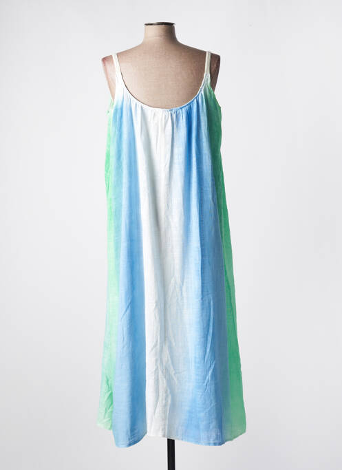 Robe longue bleu IMPREVU femme