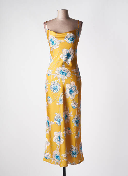 Robe longue jaune GUESS pour femme