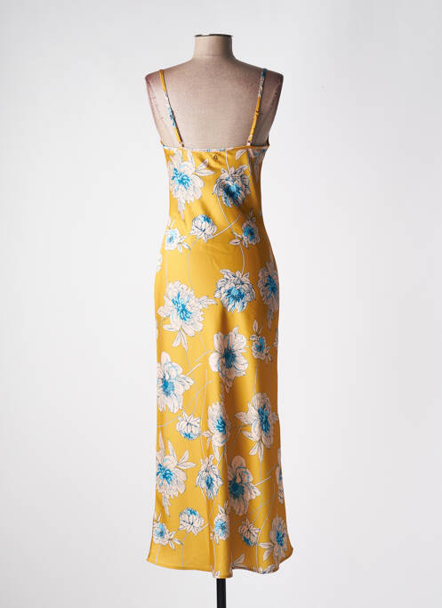 Robe longue jaune GUESS pour femme