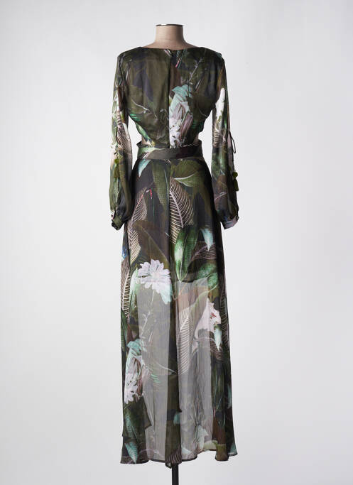 Robe longue vert GUESS pour femme