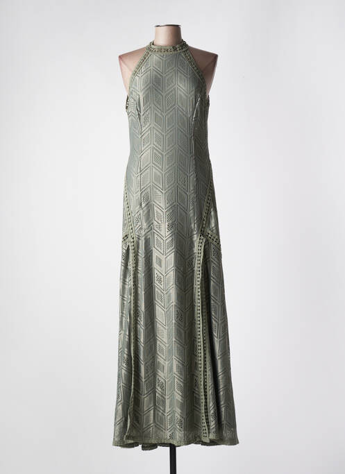 Robe longue vert GUESS pour femme