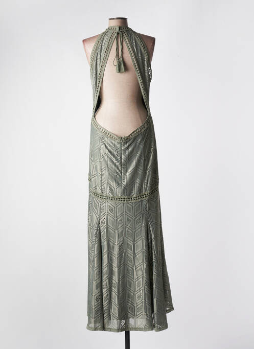 Robe longue vert GUESS pour femme