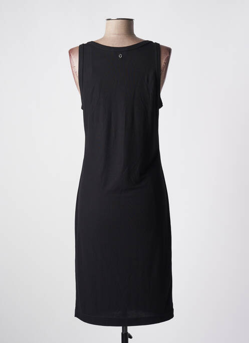 Robe mi-longue noir GUESS pour femme