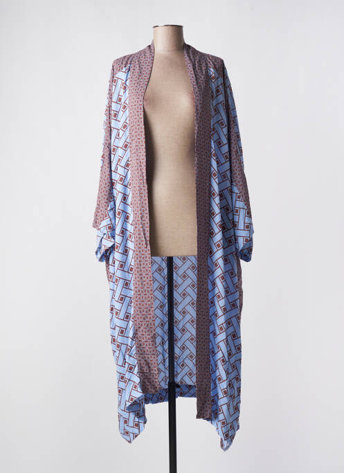 Veste kimono bleu GENESIS pour femme