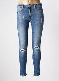 Jeans skinny taille haute taille haute bleu GUESS femme