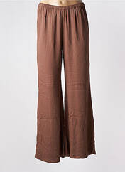 Pantalon flare marron GENESIS pour femme seconde vue
