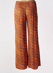 Pantalon flare orange GENESIS pour femme seconde vue