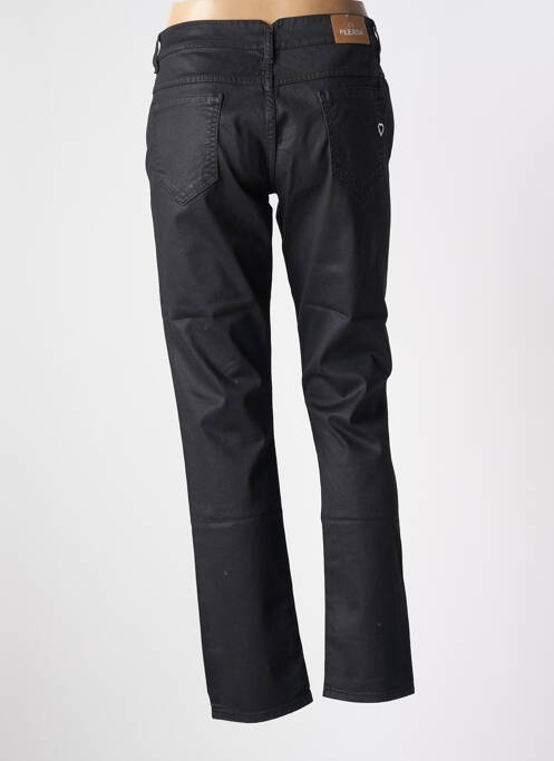 Jeans coupe droite noir PLEASE pour femme
