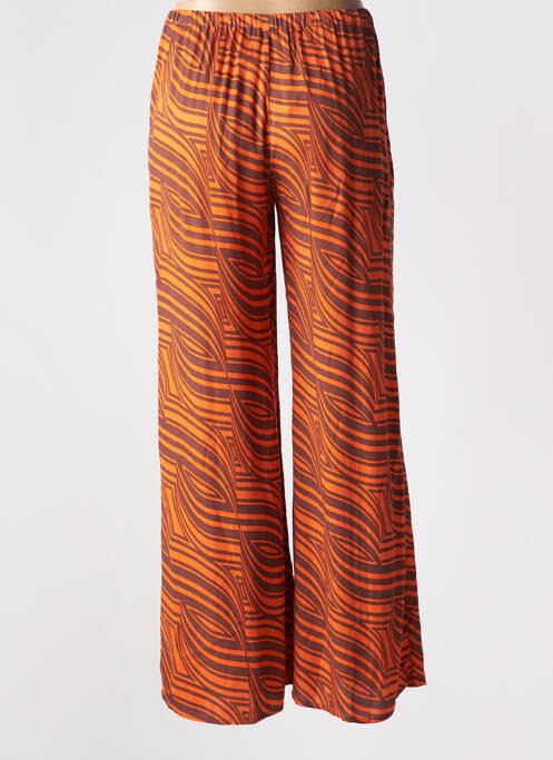 Pantalon flare orange GENESIS pour femme