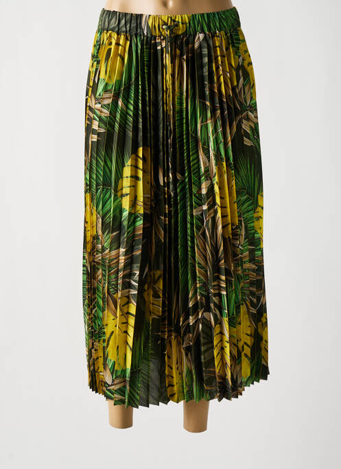 Jupe longue taille haute vert GUESS femme