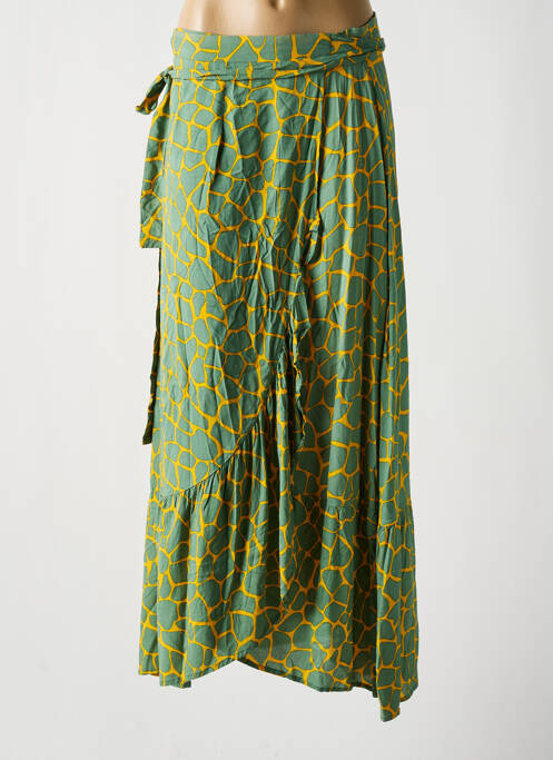 Jupe longue vert GENESIS pour femme