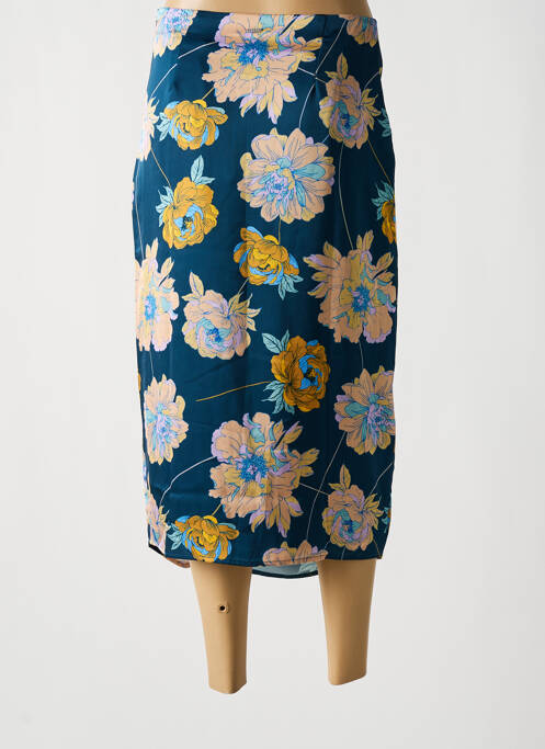 Jupe mi-longue bleu GUESS pour femme