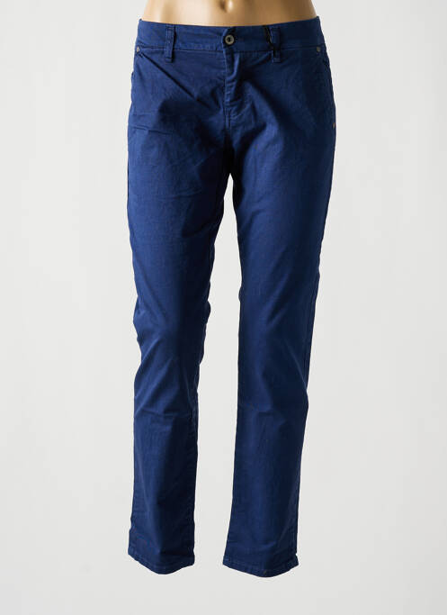 Pantalon 7/8 bleu PLEASE pour femme