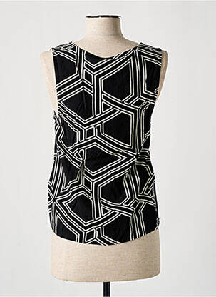 Top imprimé fantaisie sans manche noir VERO MODA femme