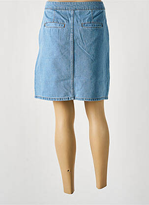 Jupe courte poches bleu B.YOUNG femme