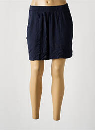 Short taille élastique taille haute bleu ICHI femme