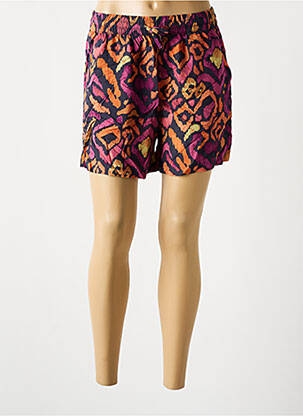 Short taille élastique taille haute violet B.YOUNG femme