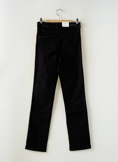 Jeans coupe slim noir B.YOUNG pour femme