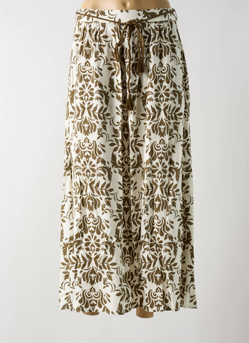 Jupe longue beige VERO MODA pour femme