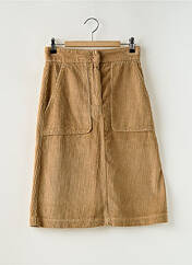 Jupe mi-longue marron MASSCOB pour femme seconde vue