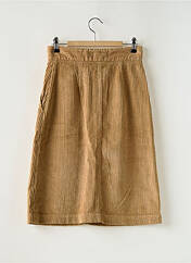 Jupe mi-longue marron MASSCOB pour femme seconde vue
