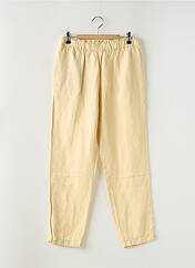 Pantalon droit beige POMANDERE pour femme seconde vue