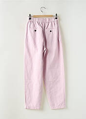 Pantalon droit rose POMANDERE pour femme seconde vue