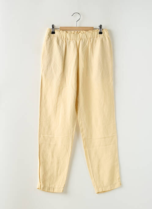 Pantalon droit beige POMANDERE pour femme