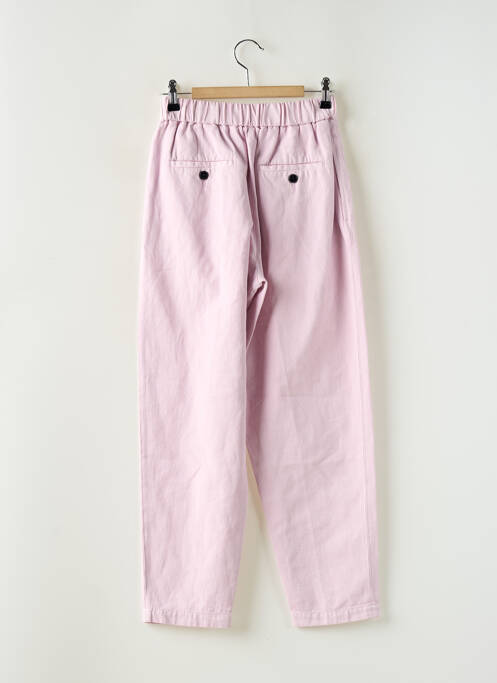 Pantalon droit rose POMANDERE pour femme