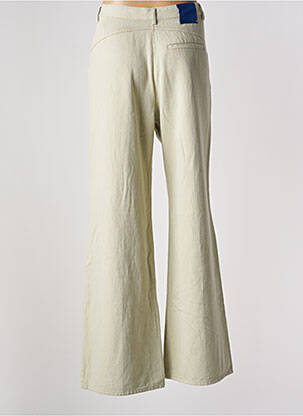 Jean coupe flare stretch taille haute vert FORTE-FORTE femme