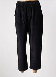 Pantalon 7/8 taille haute taille haute noir MASSCOB femme