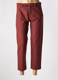 Pantalon 7/8 taille haute taille haute orange ROSEANNA femme