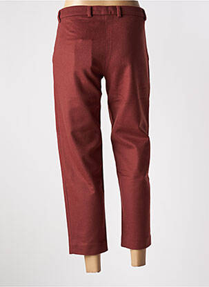 Pantalon 7/8 taille haute taille haute orange ROSEANNA femme