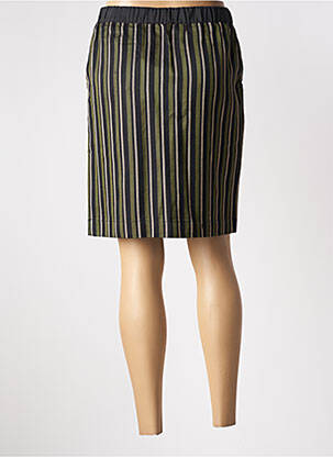 Jupe courte coupe droite vert TINSELS femme