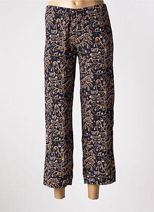 Pantalon 7/8 noir MIKI THUMB pour femme