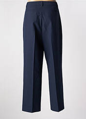 Pantalon droit bleu LAURA URBINATI pour femme seconde vue
