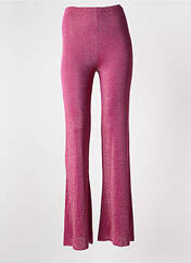Pantalon flare rose SIYU pour femme seconde vue