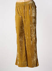 Pantalon large jaune STELLA FOREST pour femme seconde vue