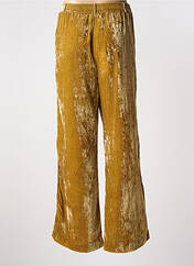 Pantalon large jaune STELLA FOREST pour femme seconde vue