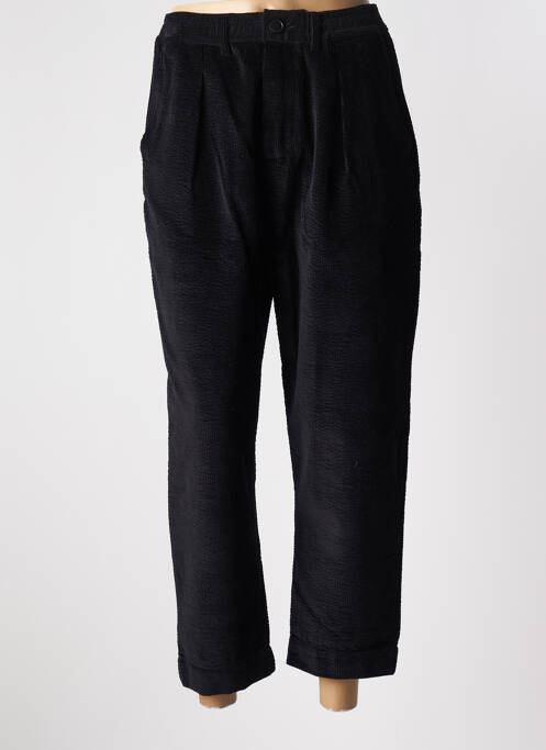 Pantalon 7/8 taille haute taille haute noir MASSCOB femme