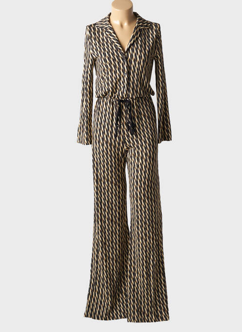 Combi-pantalon beige SIYU pour femme