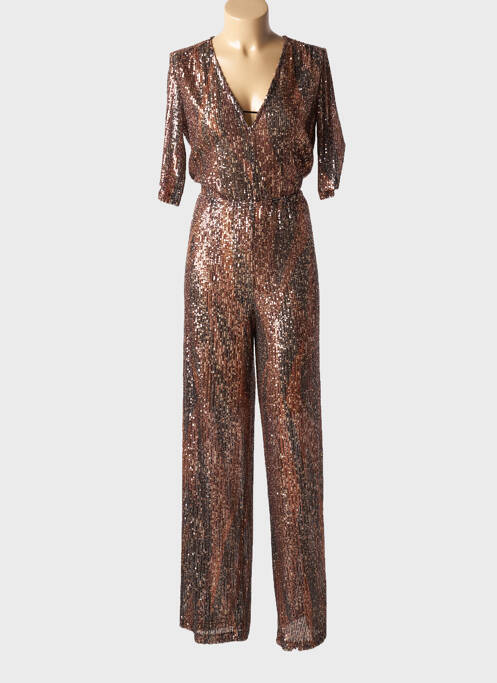 Combi-pantalon marron SIYU pour femme
