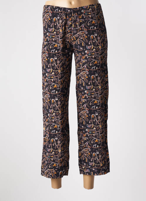 Pantalon 7/8 noir MIKI THUMB pour femme
