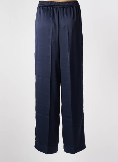 Pantalon droit bleu ROBERTO COLLINA pour femme
