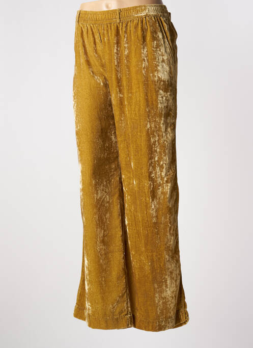 Pantalon large jaune STELLA FOREST pour femme